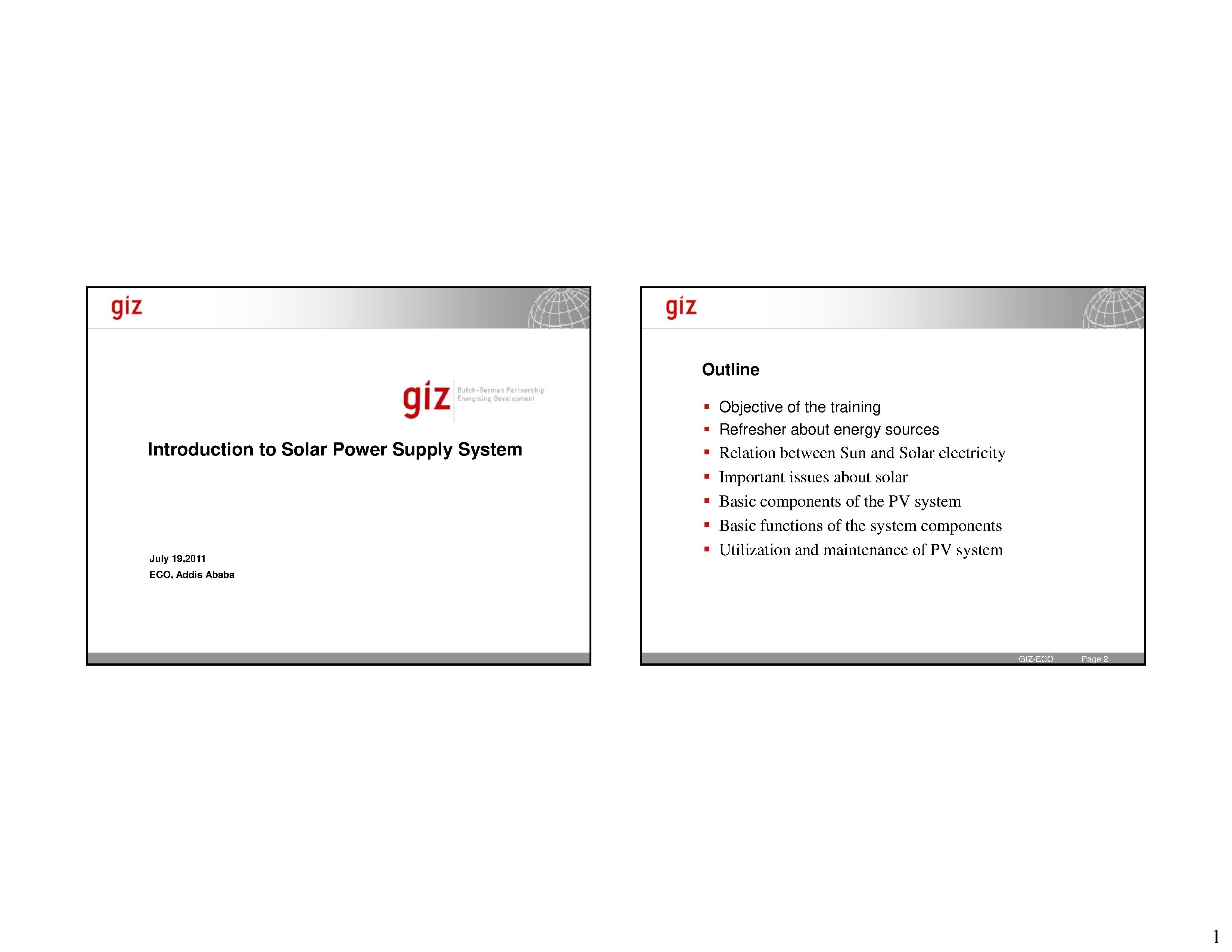 1A B Basics solar PV system Ethiopia.pdf