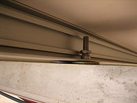 Theft-proof nut and bolt (in this example, the nut breaks)