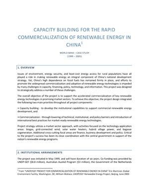 China Capacity Building for the Rapid Commercialization of Renewable Energy.pdf