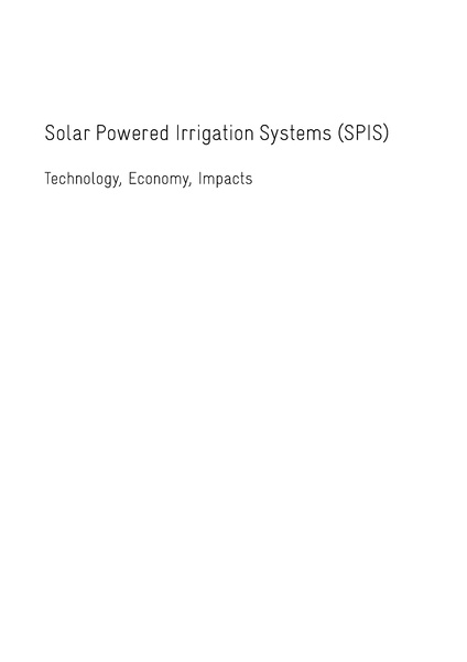 File:Solar Powered Irrigation Systems (SPIS) - Technology, Economy, Impacts.pdf