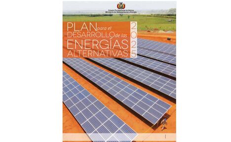 Portada Plan Nacional de desarrollo de Energías Renovables 2025.jpg