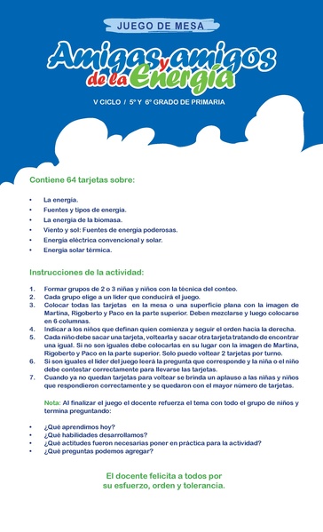 File:Instrucciones juego 5to y 6to grado - Amigos y amigas de la energía.pdf