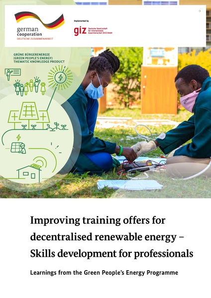 File:GBE Knowledge Product Improving training offers for decentralised renewable energy – Skills development for professionals GIZ 2024.pdf