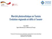 Marché photovoltaïque en Tunisie - Evolution régionale et défis à l’avenir