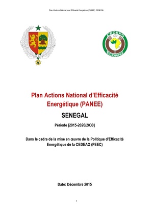Plan Actions National d’Efficacité Energétique (PANEE) Senegal 2015.pdf