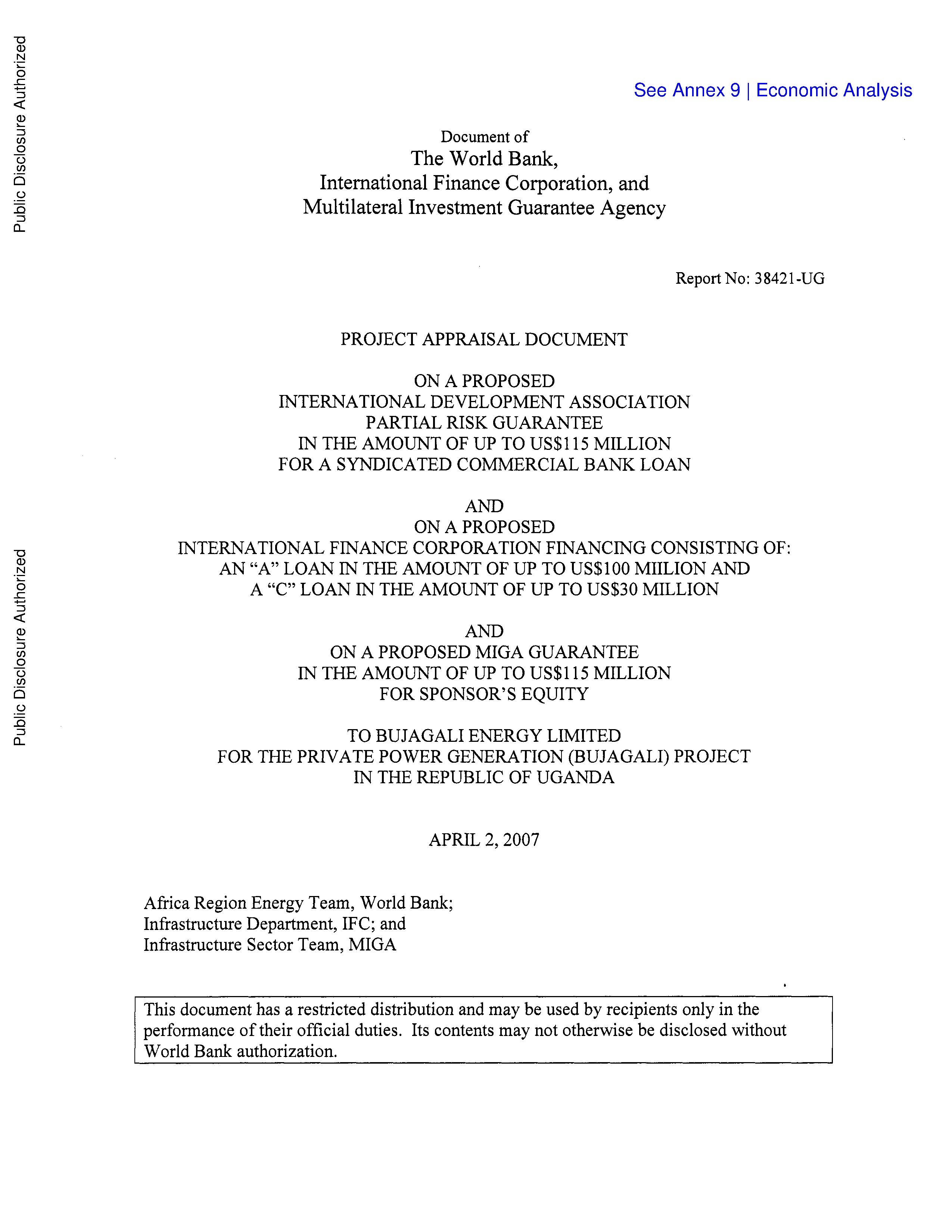 File:Uganda Private Power Generation (Bujagali) E&FA.pdf