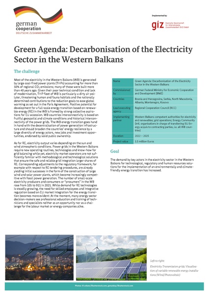 File:Factsheet - Green Agenda - Decarbonisation of the Electricity Sector in the Western Balkans.pdf